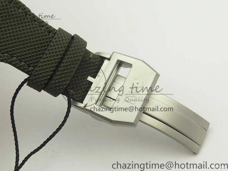 MIROTIME 0821 Classic PILOT IW389001 ZF 1:1 Best Edition Ceramic Case Green Dial on Green Nylon Strap A7750 (Function Same As Genuine) 7160